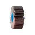 Pferd 2-1/2" x 1" Quick Change Flap Wheel - 1/4-20 Thread - Aluminum Oxide - 60 Grit 45420